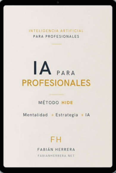 Portada del libro IA para Profesionales